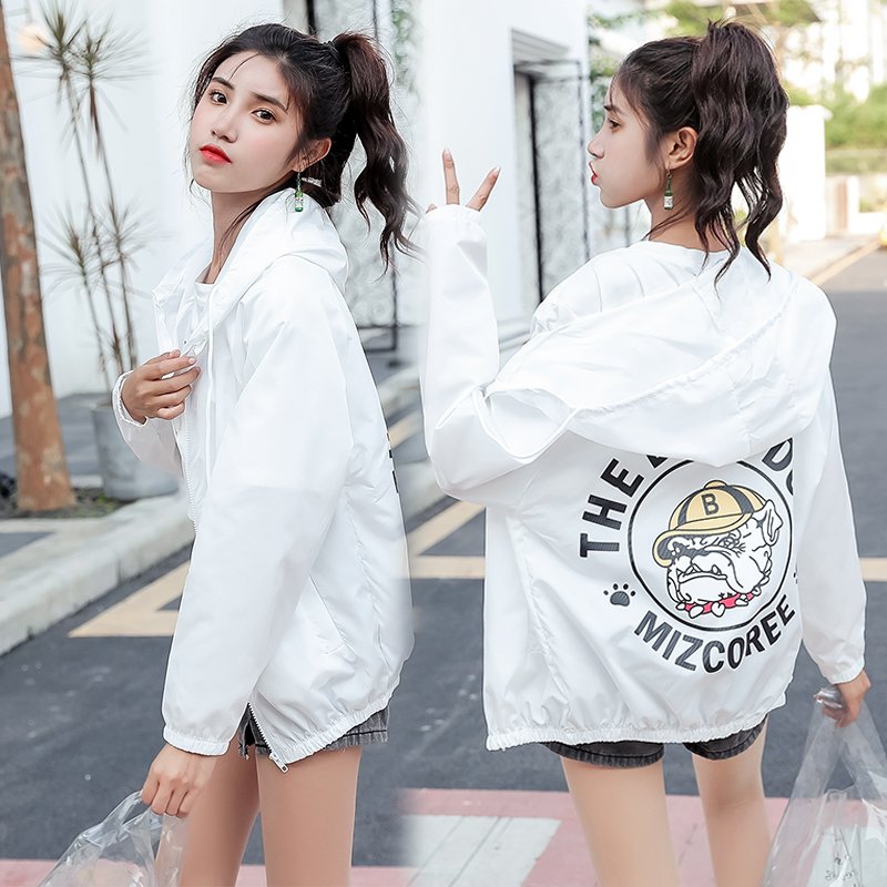 Sun proof clothes for women short 2021 spring and summer new popular fairy sun proof clothes Korean loose casual thin jacket fashion