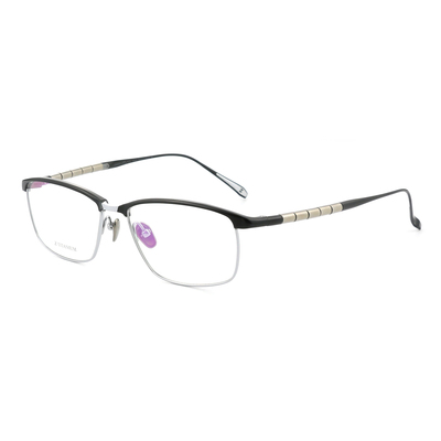 男眉线框ZT27013纯钛超轻眼镜架