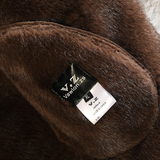 砖墙挂拍2025冬季新款银兰貂大码皮毛一体外套男D209A-PT111-P330，女装短外套，电商D209A