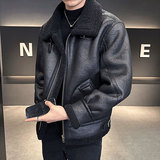 店主风 25年冬季新款皮毛一体加绒夹克男外套D209A-PT588A-P245,男装夹克,电商D209A, 店主风 25年冬季新款皮毛一体加绒夹克男外套D209A-PT588A-P245,男装夹克,电商D209A,