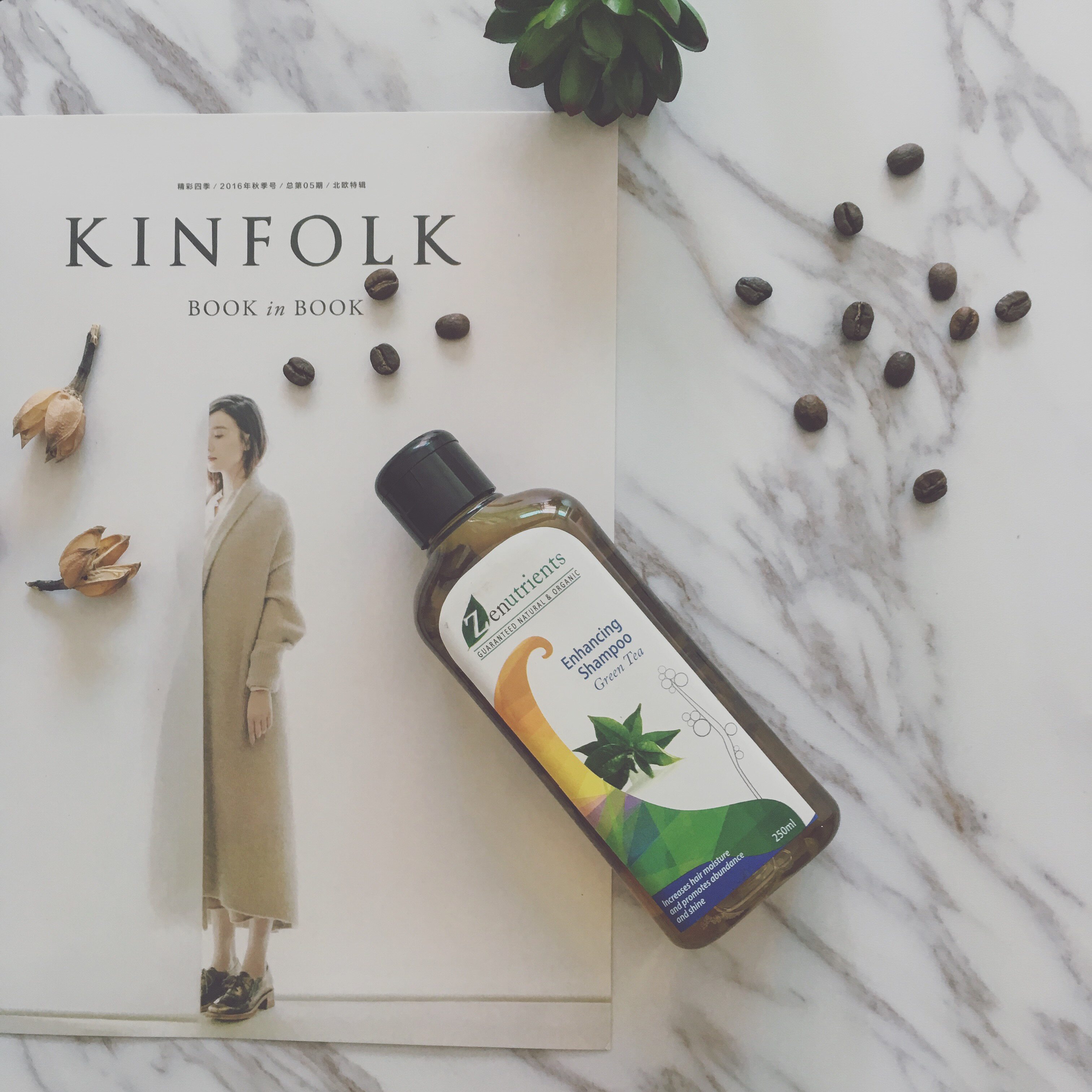 zennutrients 菲律宾 纯天然 绿茶洗发水 滋润补水