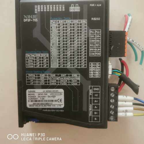 询价信捷DP3F705步进电机驱动器两相闭环开环两用支持5