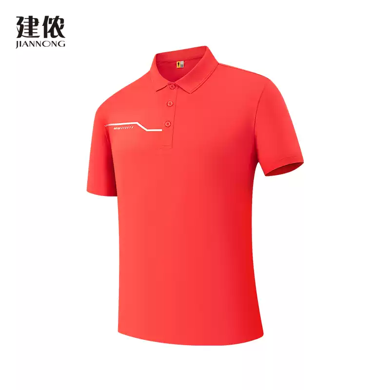 建侬男女款轻薄舒适透气翻领运动T恤F3395 F3396