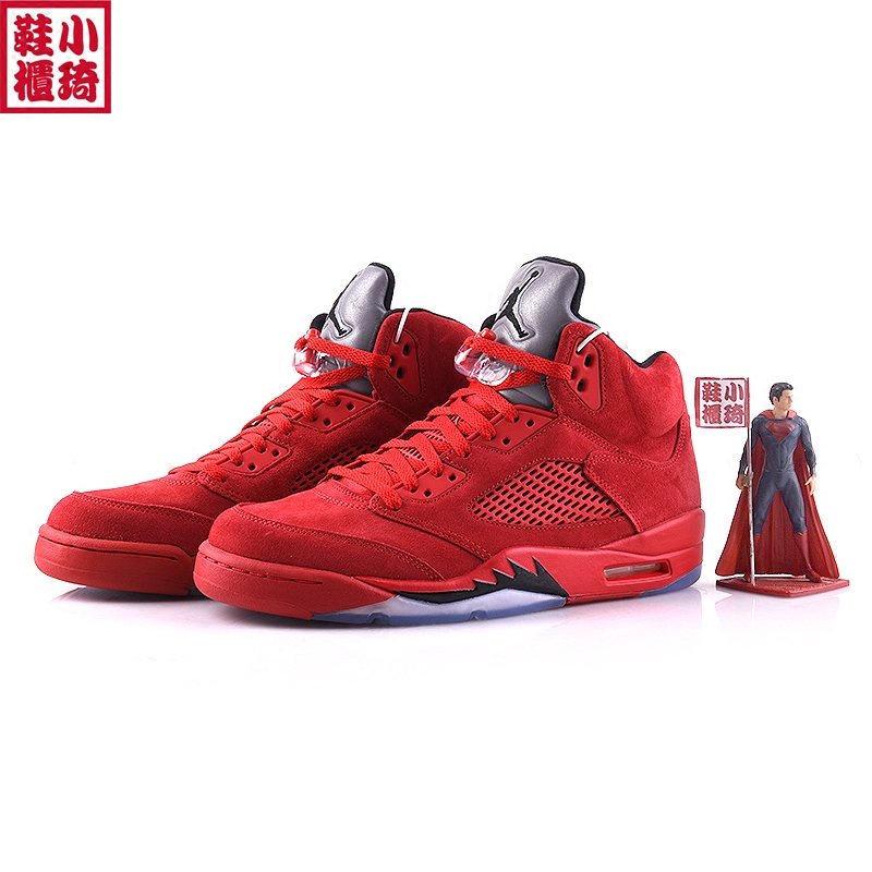 [小琦鞋柜]air jordan 5  aj5 愤怒的公牛大红136027-440888-602