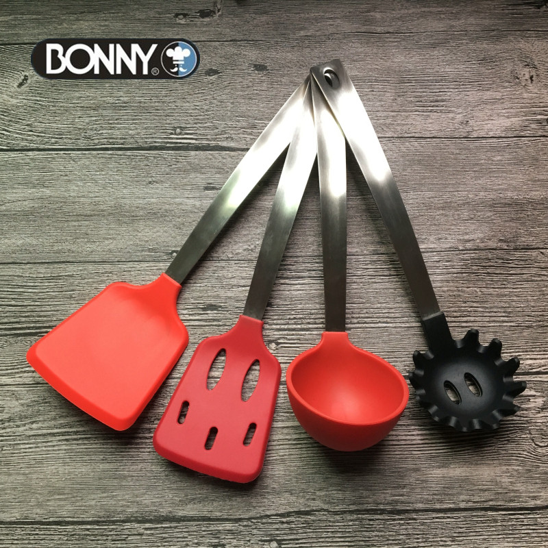 外贸原单bonny硅胶锅铲汤勺铲勺