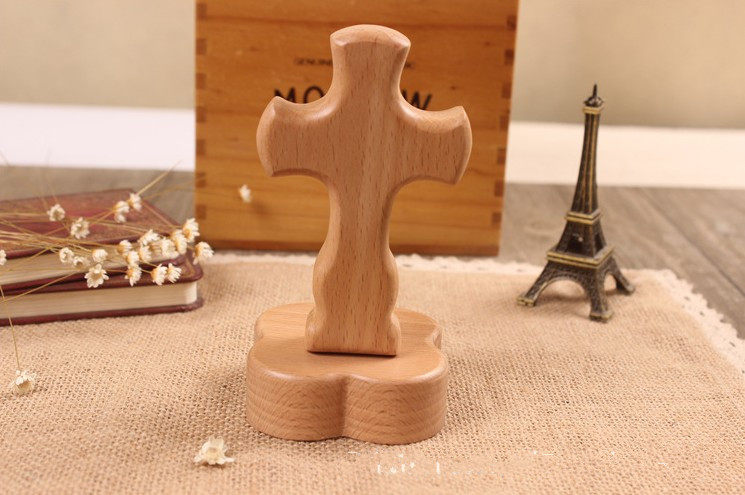 客厅十字架摆件礼品祈祷十字架摆件结婚生日圣诞节毕业团契教礼物