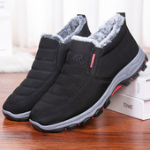 老北京男士 男鞋 棉鞋 男加绒老人保暖鞋 子爸爸 棉布鞋 中老年鞋 男冬季