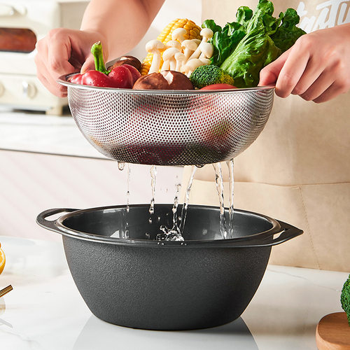 Use more stainless steel drainers, wash rice, wash fruits