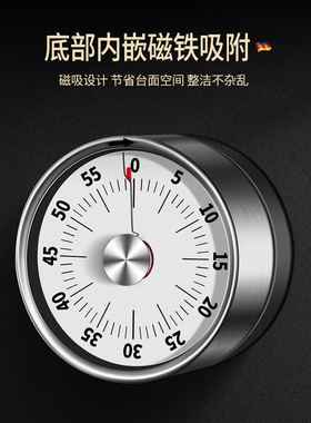 Kitchen mechanical timer, cooking time manager, rotating