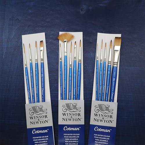 温莎牛顿水彩笔套装高弹尼龙