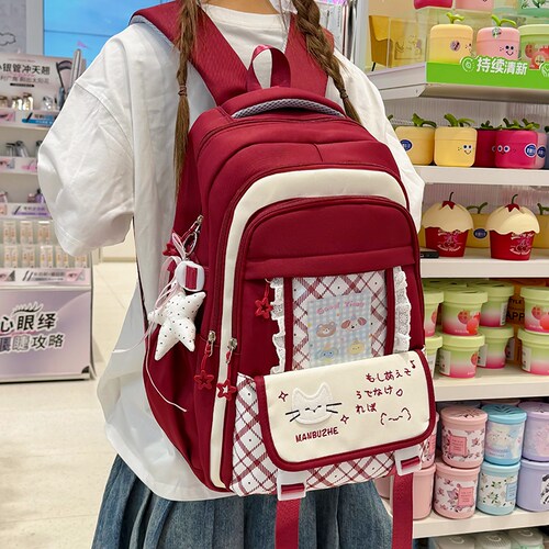 书包女生小学生大容量初中生背包