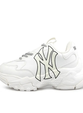 MLB可爱风防滑耐磨时尚潮流印花低帮老爹鞋3ASHC101N-50IVS