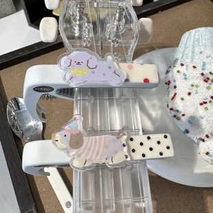 微笑时光原创自制民谣吉他尤克里里变调夹调音器小狗猫可爱高颜值