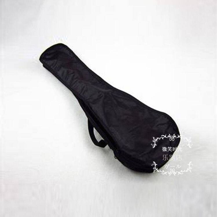 21寸23寸尤克里里ukulele乌克丽丽夏威夷小吉他黑色帆布背包琴包图片