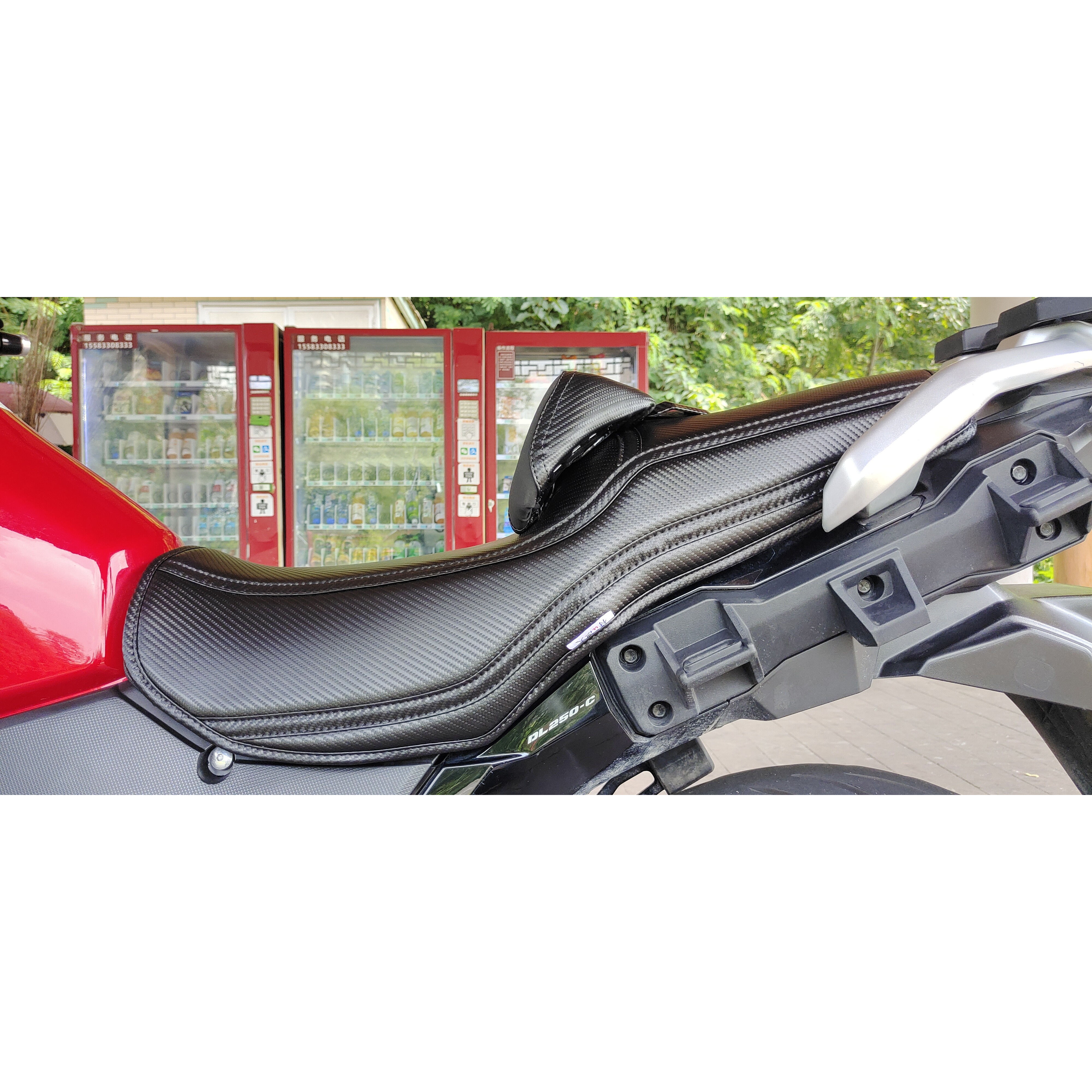 适用于款铃木 DL250改装坐垫套改装件 拉力摩托车配件DL150GW250