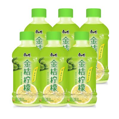 康师傅金桔柠檬果汁风味330ml