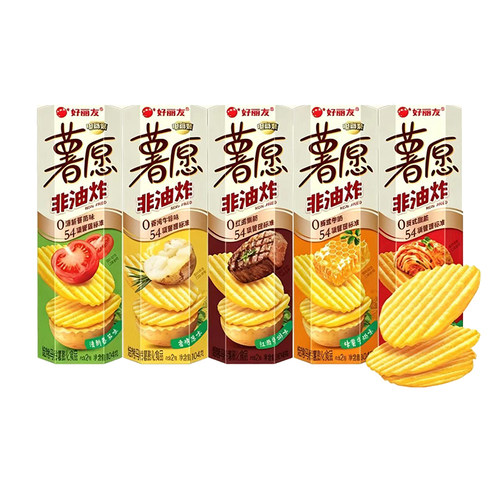 好丽友薯愿薯片网红爆款休闲食品