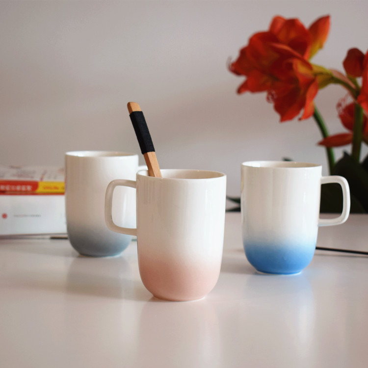 高档奶茶陶瓷马克杯