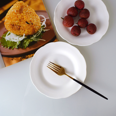 7英寸盘子陶瓷点心盘西餐