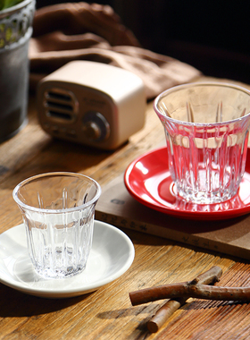 超值送咖啡碟 玻璃杯拿铁杯澳白杯冷萃Dirty脏咖啡杯美式杯茶杯碟