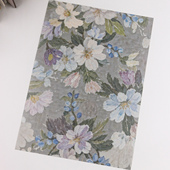 A4胶片硫酸纸磨砂胶片分隔页可DIY手账配件 Ruila 壁上花