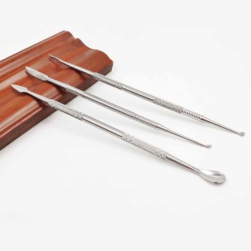 牙科口腔技工蜡型雕刻刀 双头技工蜡刀46号48号雕刀蜡勺关刀