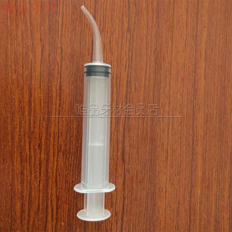 硅橡胶弯头注射器 印模材输送器 弯嘴 牙科口腔材料