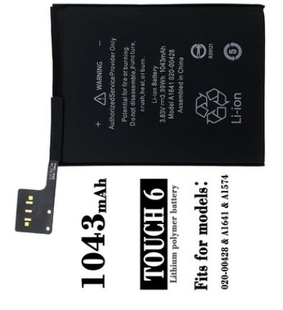 适用于 超聚源 iPod Touch 6 内置 A1641 1043mAh 手机电池 电板