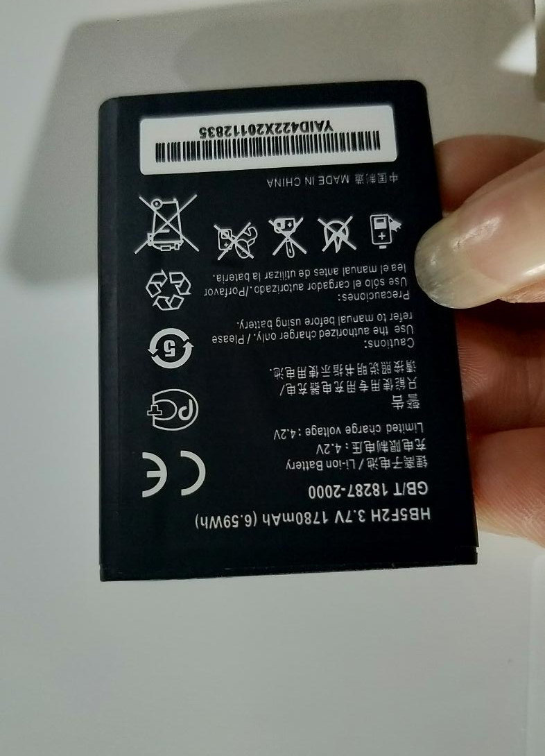 适用于 为HB5F2H E5375 E5336 4G EC5377 无线路由器电池