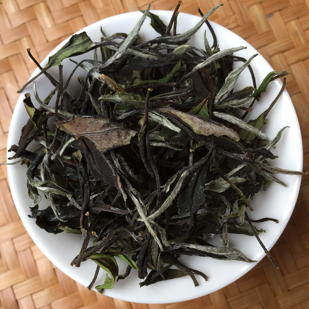 茗韵 2020明前头采新茶100g花香白茶特色白牡丹茶水甜香幽 沈第二