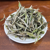 包邮 2025鲜晒白牡丹新茶100g明前头采春茶福鼎白茶 福建沈第二2件