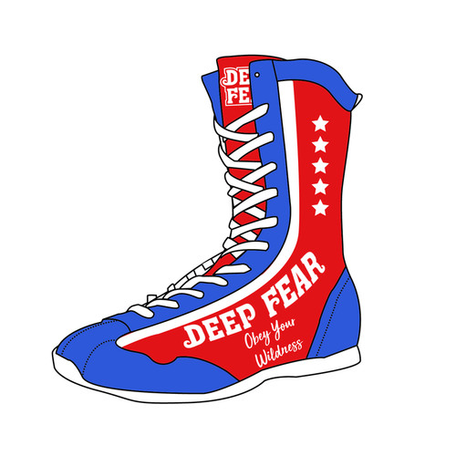 DEEPFEAR格斗比赛专业训练拳击鞋