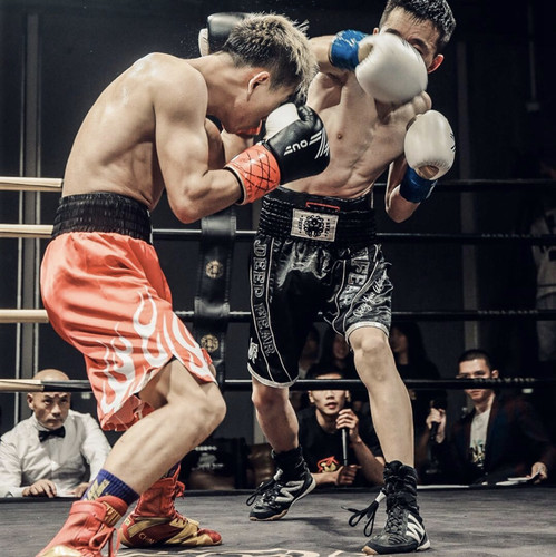 流星职业boxing正统剪裁拳击裤