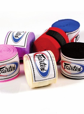 包邮正品 fairtex 缠手带 拳击 泰拳 MMA 散打 绷带 绑带 手绑带