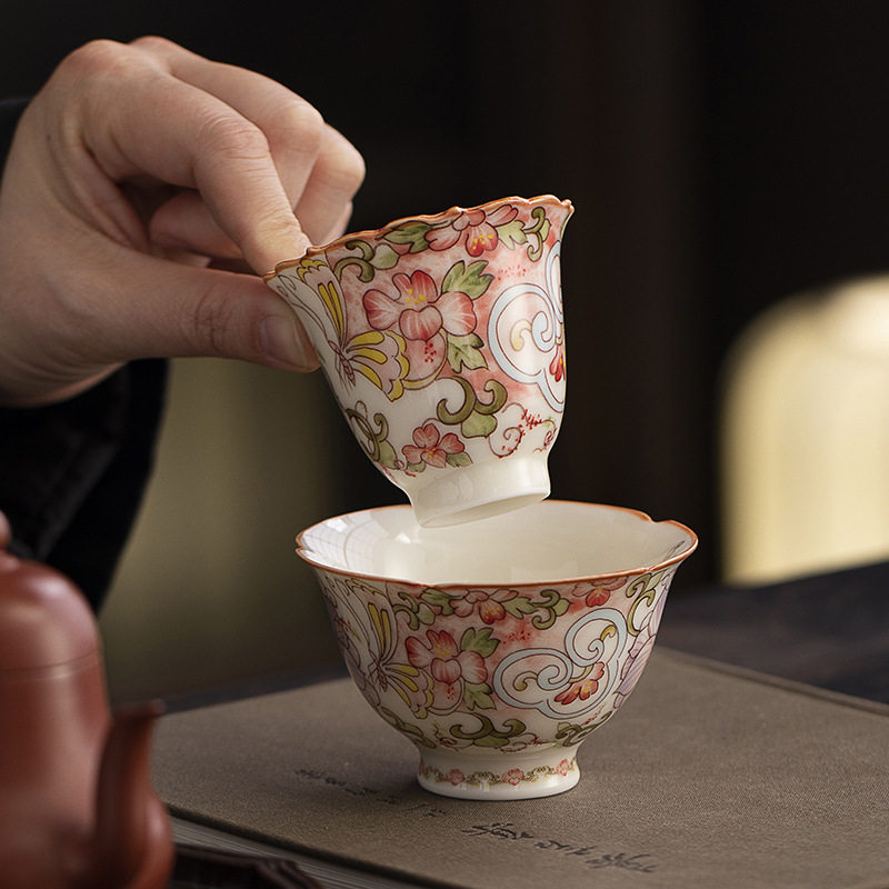 釉下彩主人杯大容量茶杯喝茶杯子个人主杯感单杯伴手礼,餐饮具,茶杯,淘宝优惠券,粉丝福利购,淘宝优惠卷