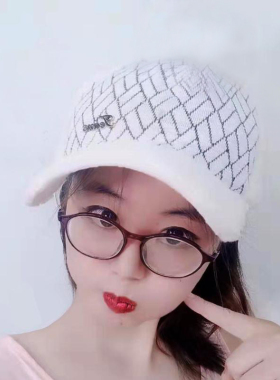 羊羔绒宽檐圆顶逛街学生秋冬帽子