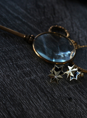 VA珠宝丨重回经典 西西里的传奇 Verdura 灿烂星辰 超气质款耳钉