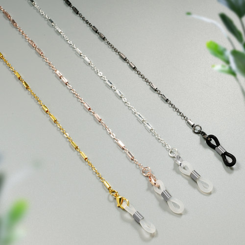 金色口罩网红创意简约防滑眼镜