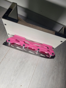 单腿驴冰刀片轮滑溜冰滑冰刀片平架花刀轮滑鞋改装冰刀配件通用