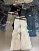 高腰四面弹显瘦宽松百搭女神气质休闲微喇叭牛仔裤 2026年春季 新款