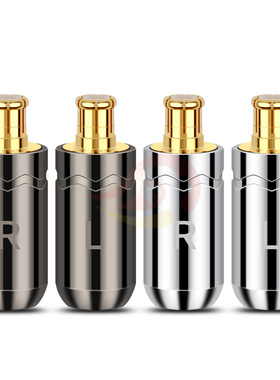 倾音坊太空铝扁舟A2DC插头 CKS1100 LS系列 E50 LS400E70插头