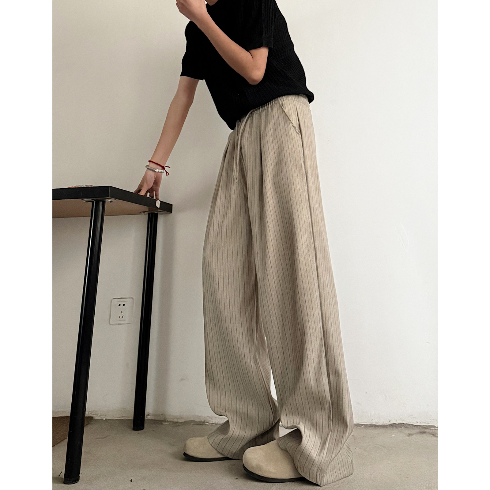 现货男女宽松直通休闲裤8648P40特，男装休闲裤，星座517-5