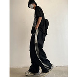 夏季男女宽松拖鞋速干伞兵裤双头拉链三条杆设计6618p65售88，男鞋拖鞋，星座517-5