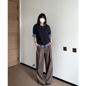 现货男女老钱风西裤6031P52，男装西裤，星座517-5