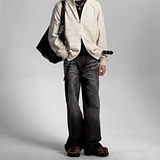 现货男女猫须牛仔裤直通8129p46，男装牛仔裤，星座517-5