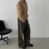 现货男女工装水洗休闲裤8142p52，男装工装外套，星座517-5