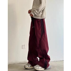 安格拉红秋冬男女机能风工装休闲裤宽松8667p55图片