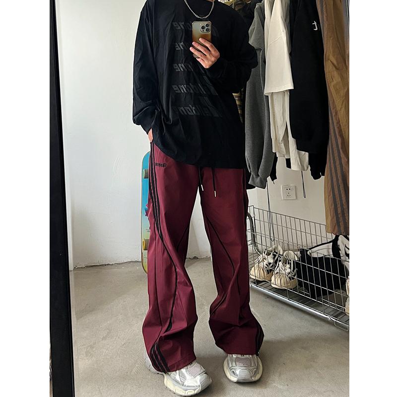秋冬新品男女机能工装休闲裤安哥拉红8667P55,男装工装外套,星座517-5