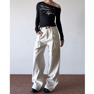 现货 春季老钱风男女西裤7045p55，男装西裤，星座517-5