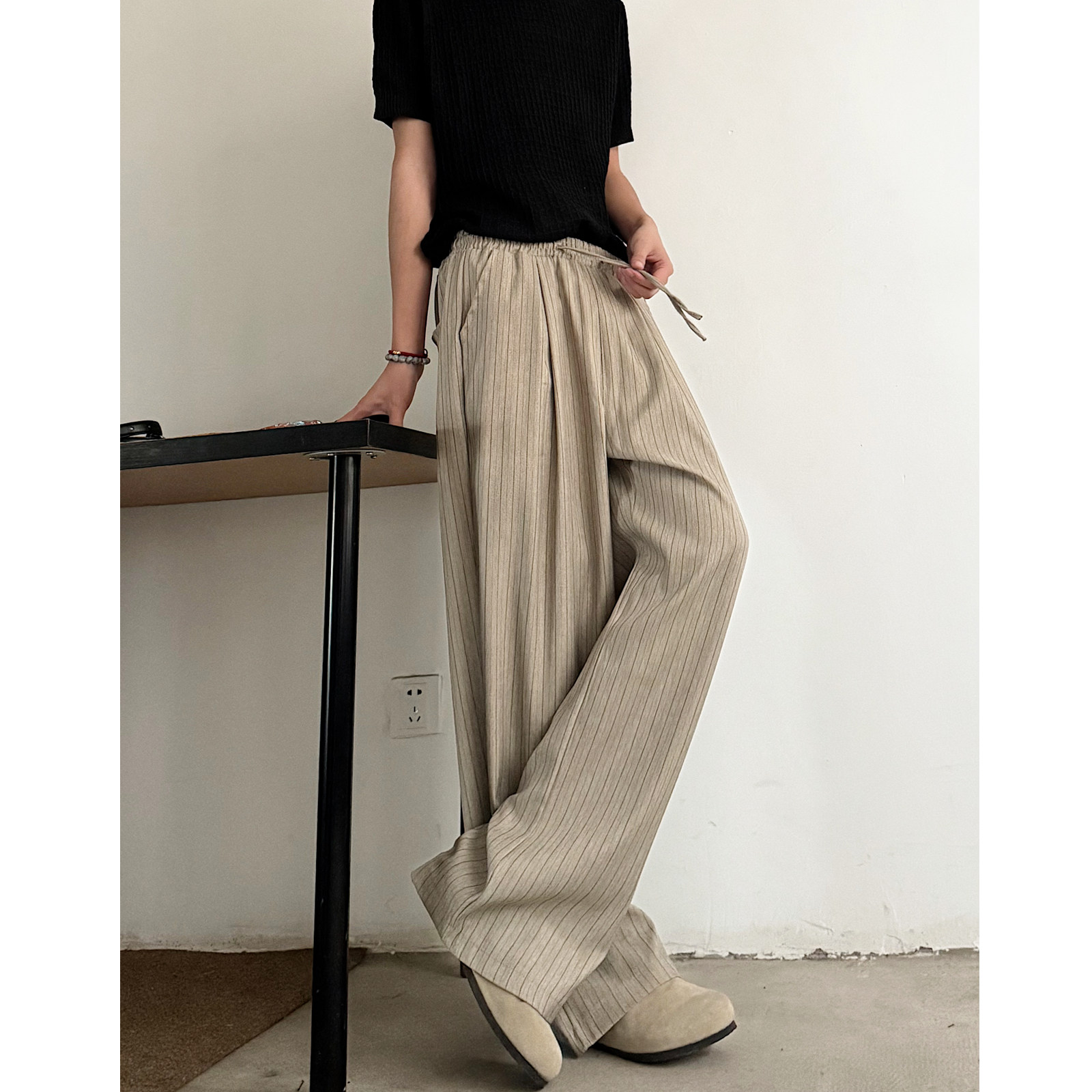 现货男女宽松直通西裤8648P40特，男装西裤，星座517-5